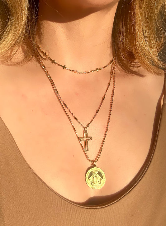 Saint Benedict Medal Necklace